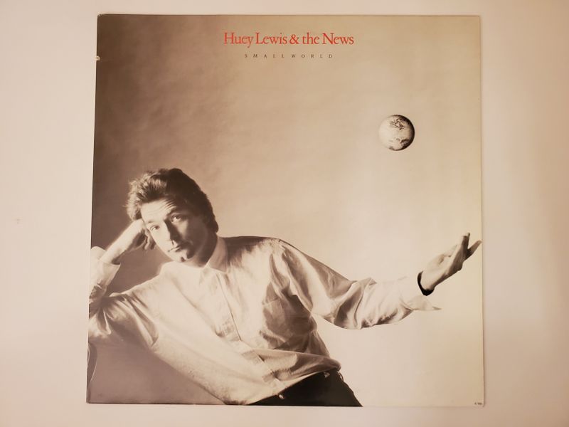 Huey Lewis & the News Small World vinyl record
